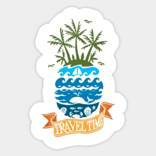 Travel Time Sticker